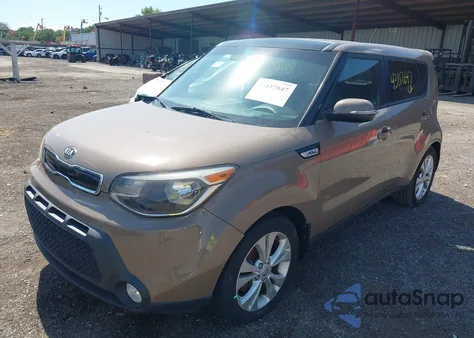2014 Kia Soul + from USA, damaged, VIN KNDJP3A55E7051133